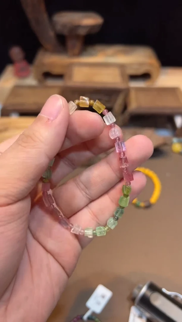 【闪购商品】碧玺手链未镶嵌手饰@@0963