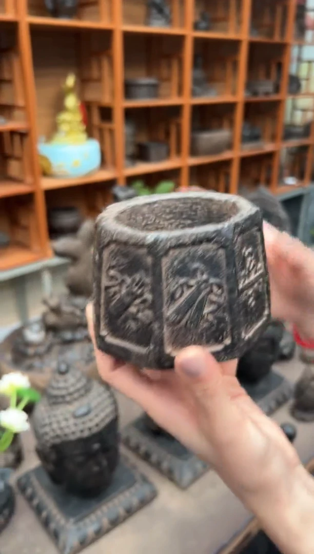 陶土【火山泥】八宝井