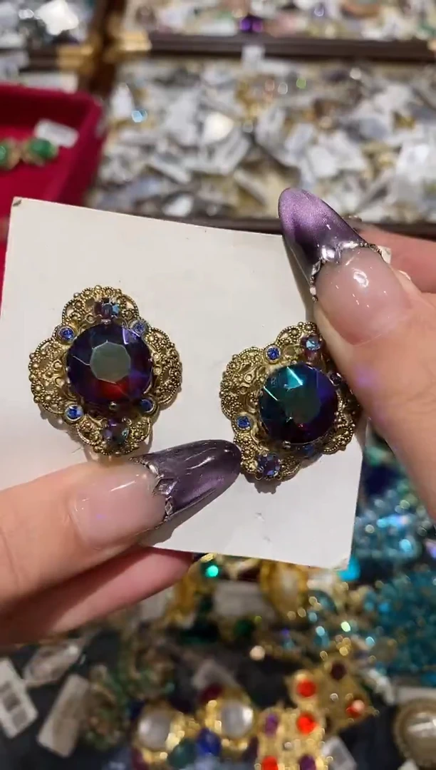 纯铜合金琉璃楚楚珠宝中古甄选不退换