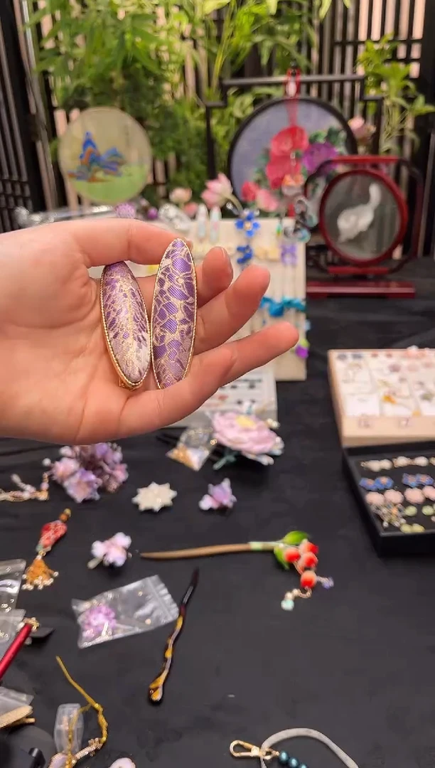 织绣悠*非遗苏绣手工饰品