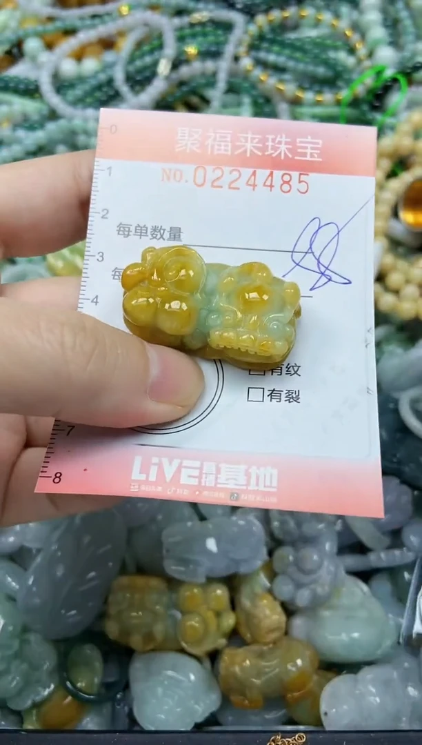 未镶嵌挂件翡翠闪购0224485