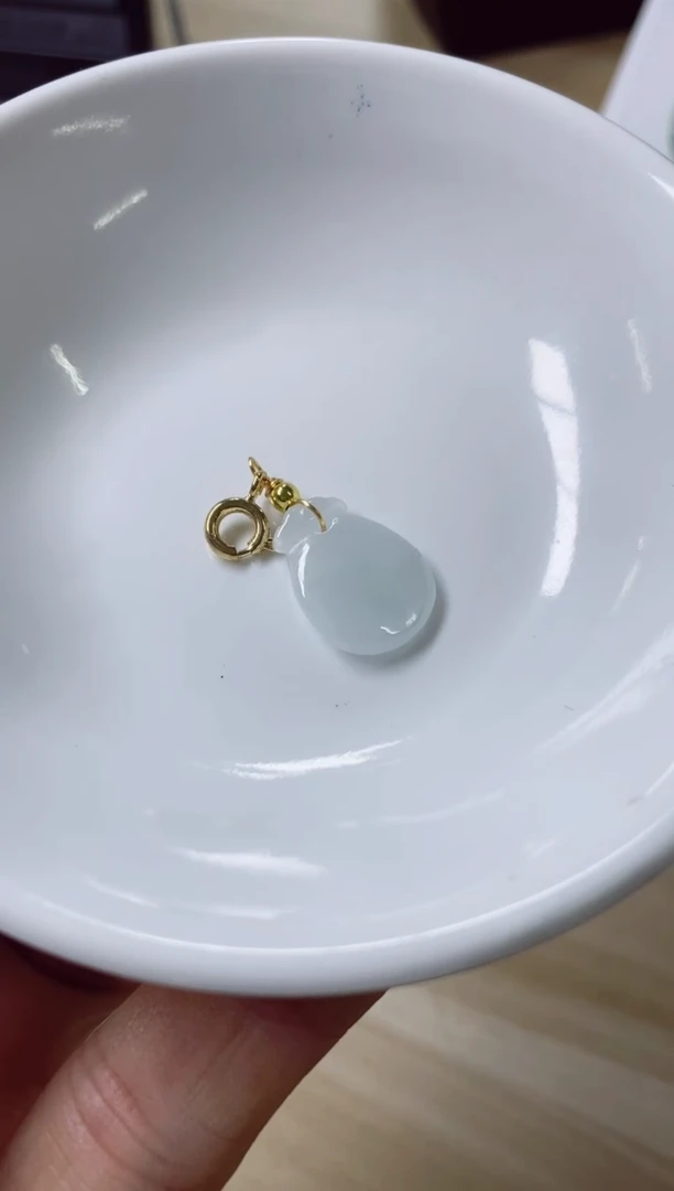 翡翠未镶嵌颈饰38天然缅甸翡翠A货