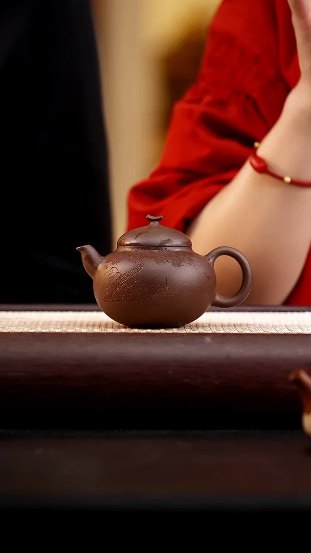 茶壶紫砂特拼紫泥茄瓜