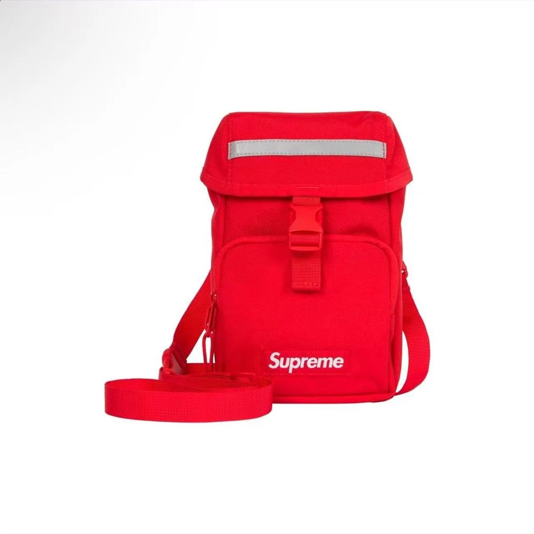 【JS专属】Supreme徽标插扣开合防水尼龙 相机包斜挎单肩包