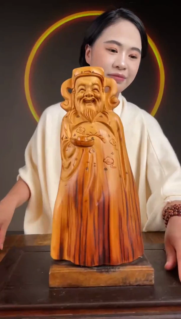 柏木（崖柏）手工摆件,先抢先得! 编号:219