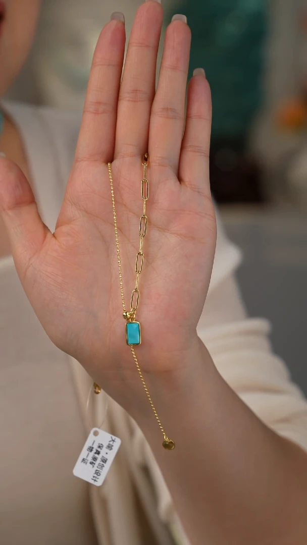 【闪购商品】绿松石项链合金多样性发货