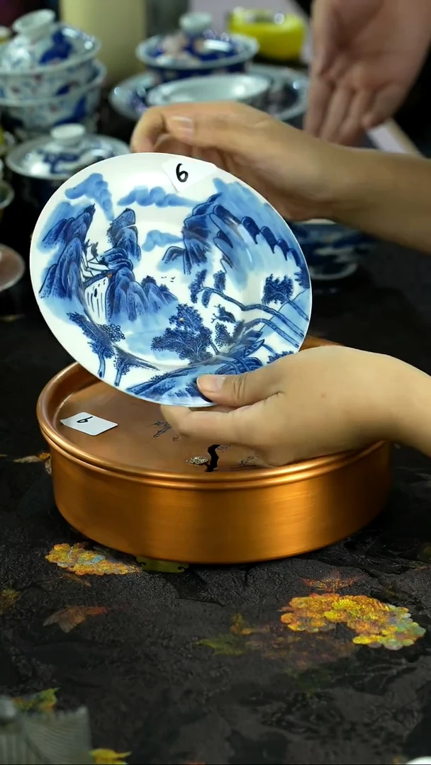 景德镇手绘瓷器放漏场