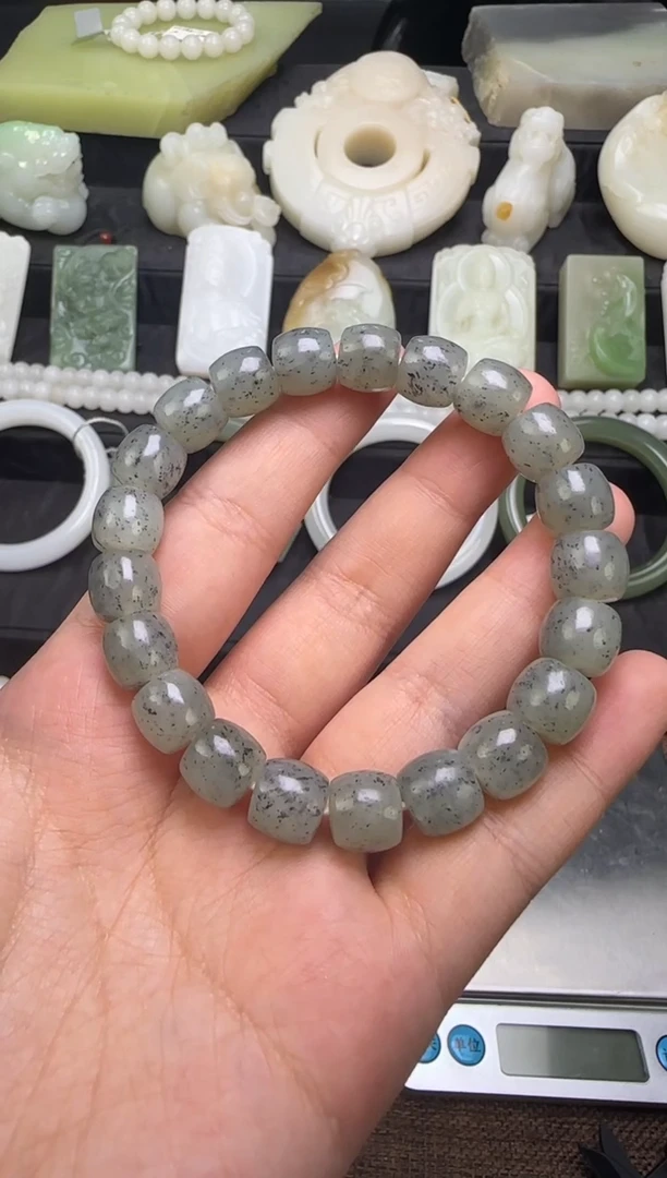未镶嵌手串和田玉手串