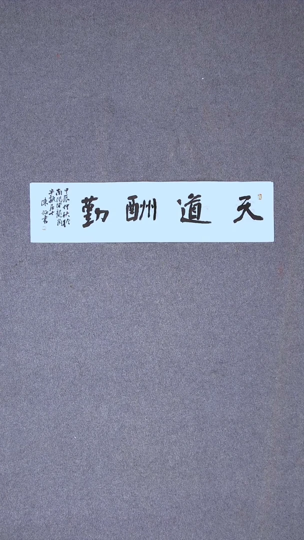 书法陈征河南南阳 69*17一平尺