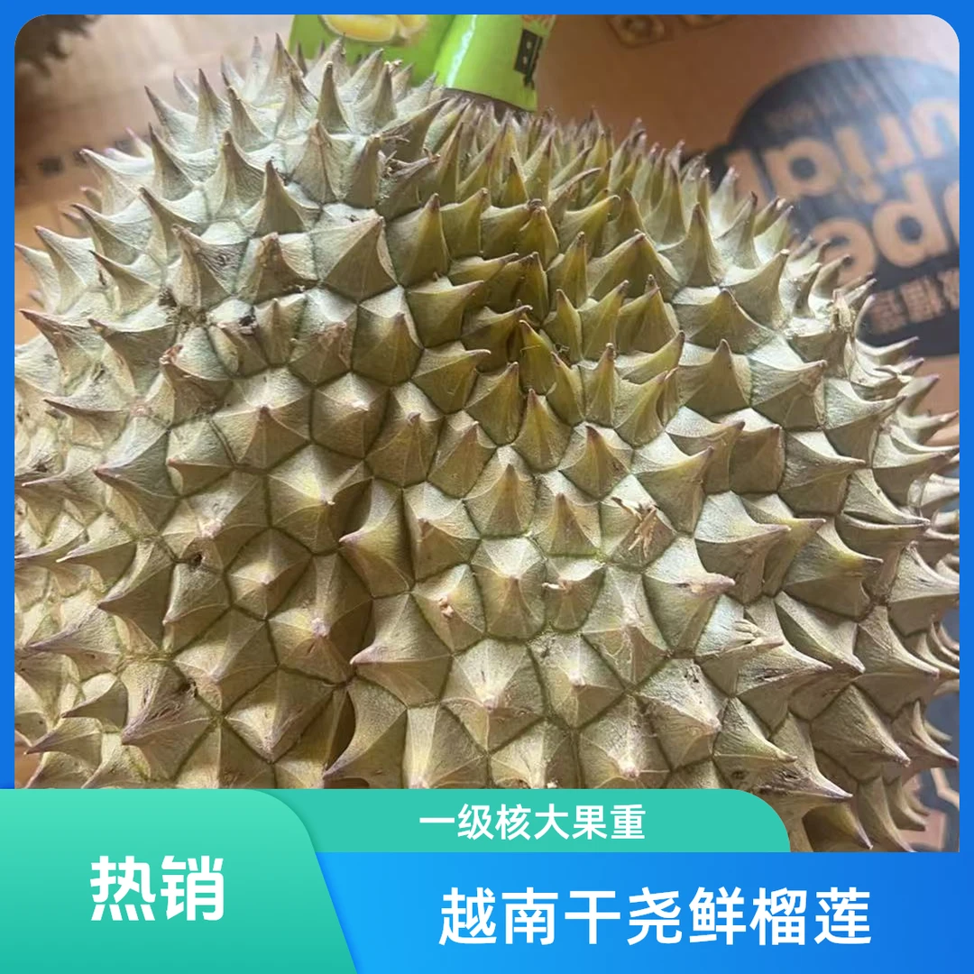 【专场活动】越南一级干尧鲜榴莲(介意核大勿拍一果一重）干尧越南