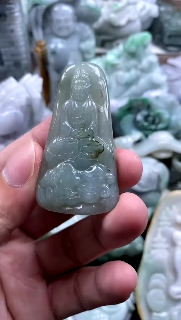 吊坠(不含链)未镶嵌翡翠1