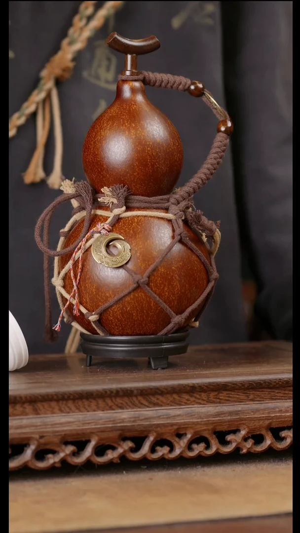 172号精品天然大漆酒葫芦一物一拍~