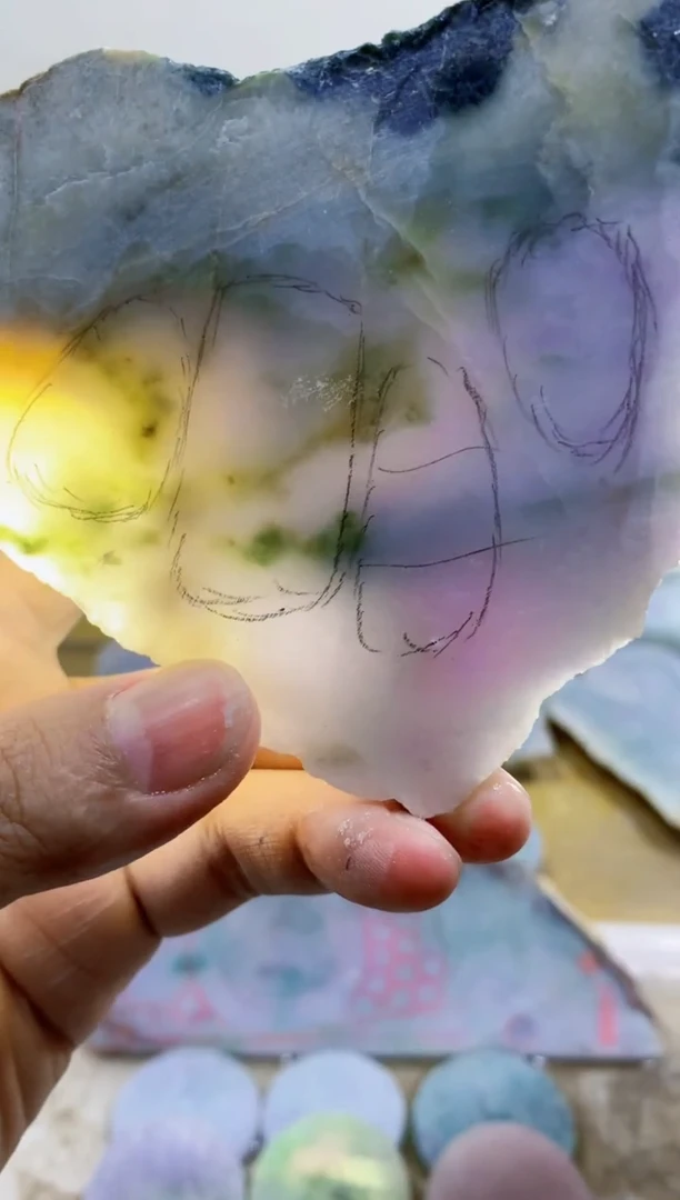 翡翠裸石0蒙0翡翠珠宝396