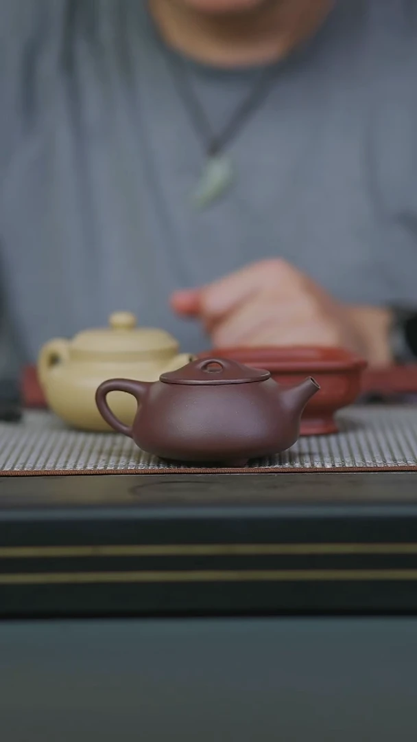 茶壶紫砂半手紫泥景舟160cc
