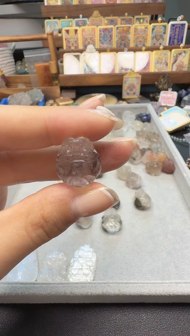 水晶珠宝半成品未镶嵌水晶摆件