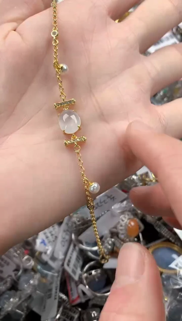 银S925镶嵌戒指翡翠888           2