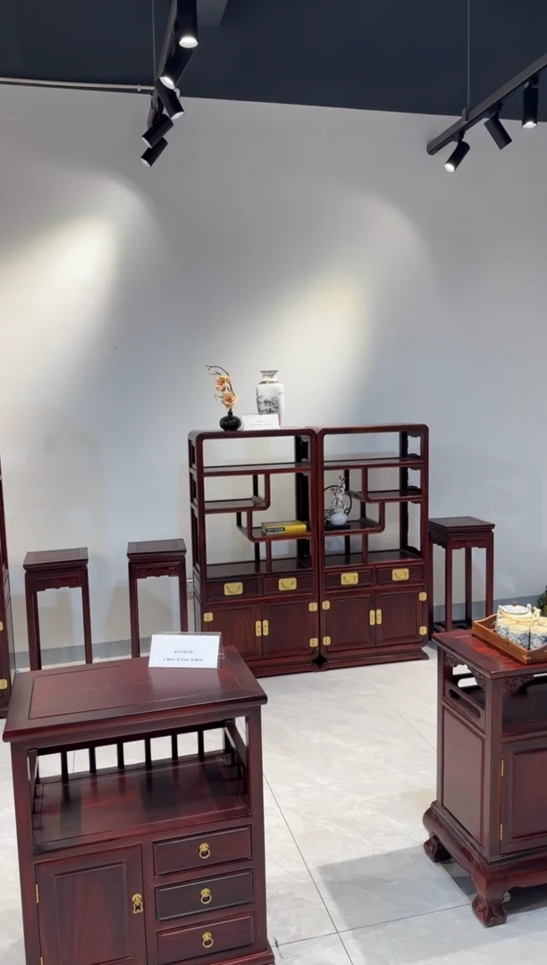 木（红木类）A*C145高博古架一对/2只