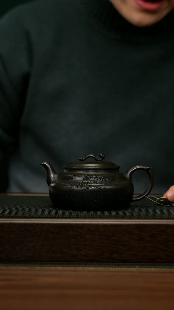 【闪购商品】紫砂茶壶宜兴原矿 手工 紫砂壶容量240CC