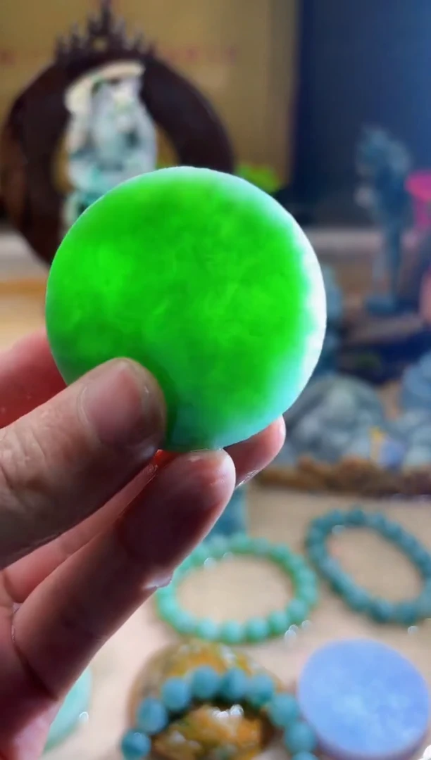 未镶嵌挂件翡翠 A货张优4461