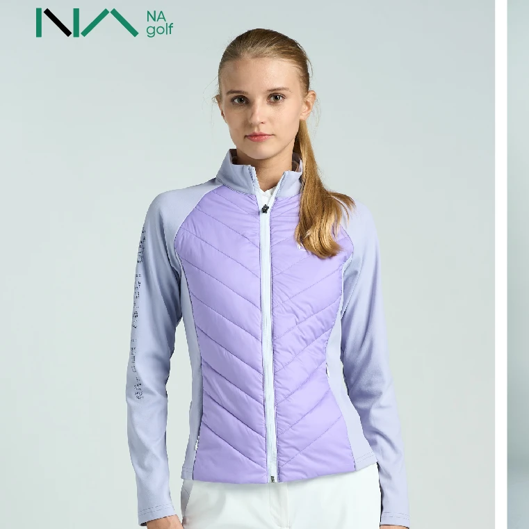 NAGOLF恩爱高尔夫服装秋季连帽风衣户外训练保暖女款