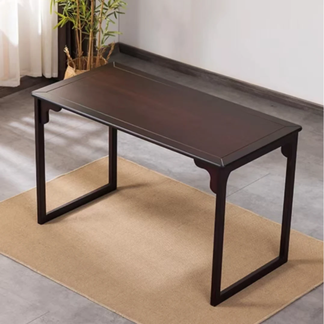 楠竹新中式书房家用桌办公课桌简约学习桌作业桌