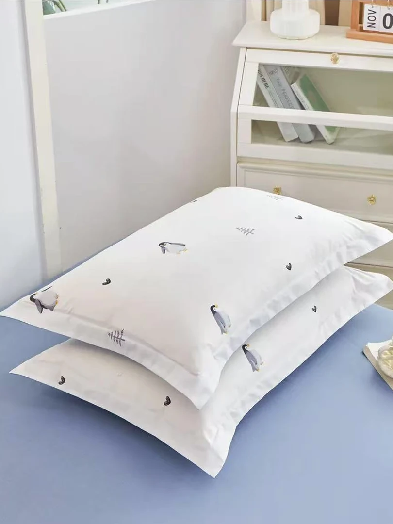 301.双层纱磨毛枕套四季款家用成人枕头套临时链接以主播介绍为准