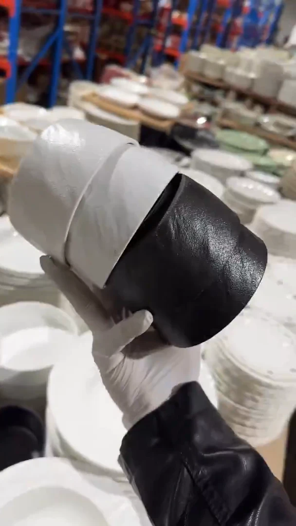 陶瓷4个岩石纹米饭碗微瑕 凑满20元包邮