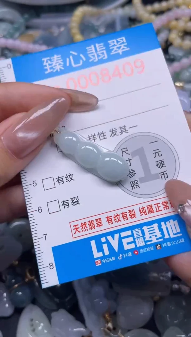 颈饰未镶嵌翡翠8409
