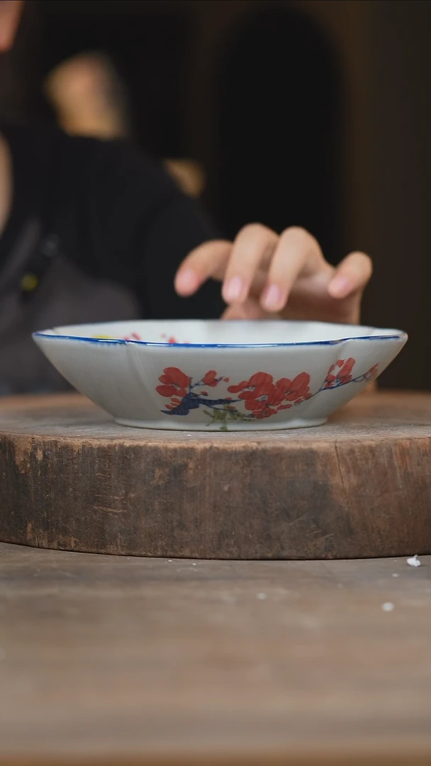瓷片景德镇高温釉下彩（食品级）