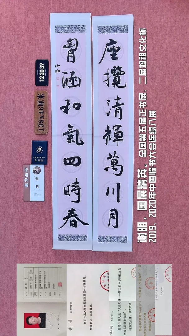 书法194         谢老师书法作品