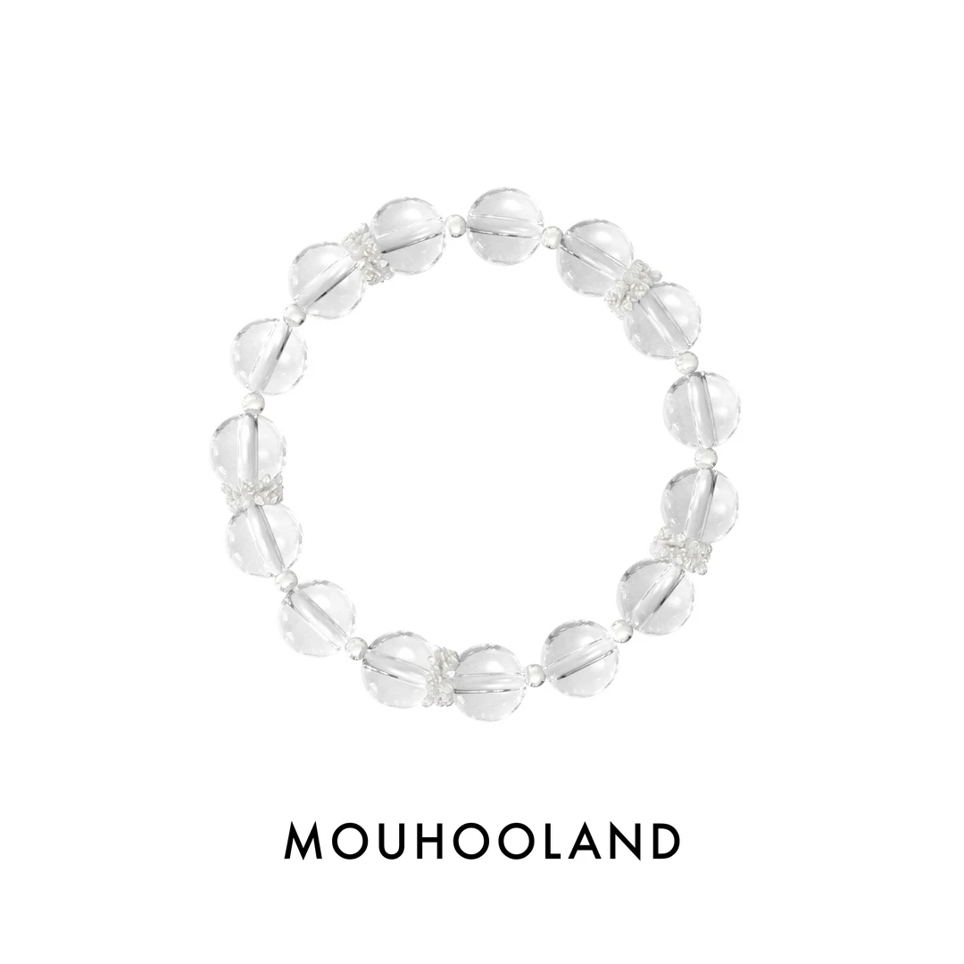 Mouhooland/暮后之地 925银手链 花簇手链新艺术系列原创设计小众