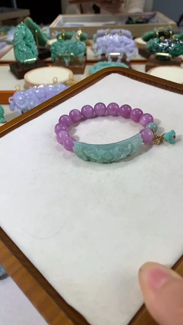 未镶嵌手链翡翠手牌