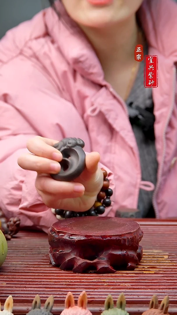 紫砂茶宠宜兴紫砂茶宠摆件