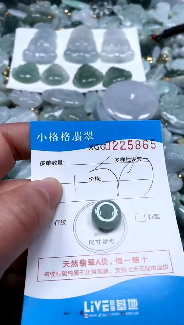 【闪购商品】翡翠颈饰未镶嵌闪购商品0225865