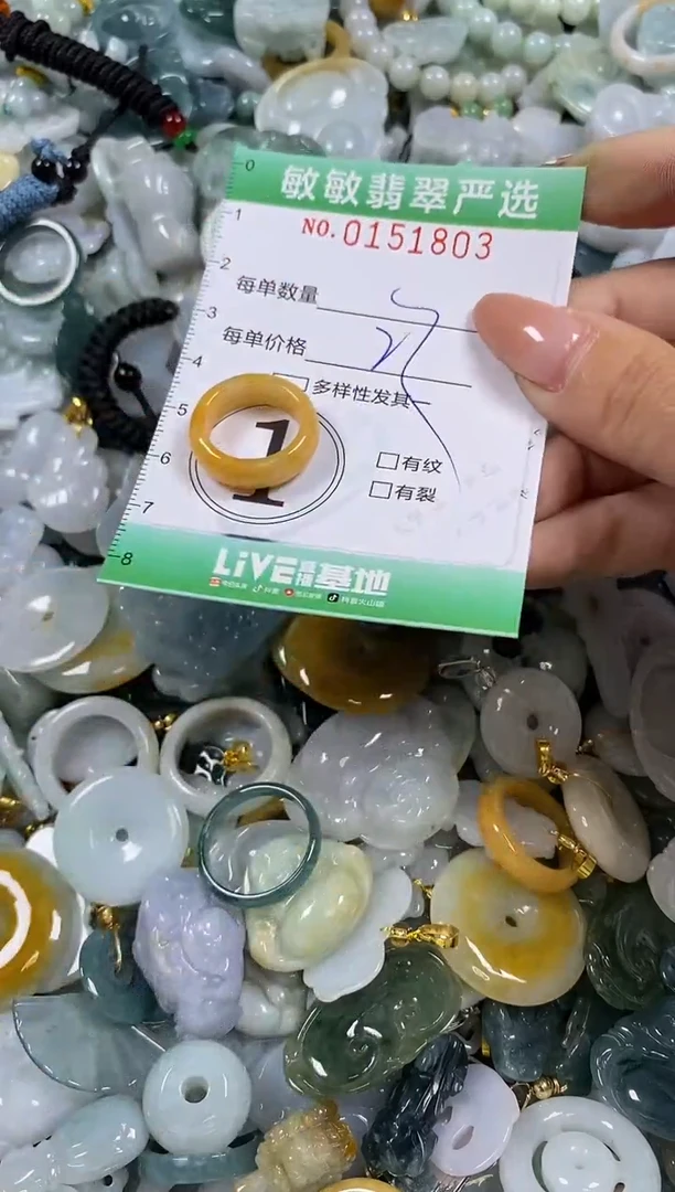 翡翠未镶嵌颈饰闪购0151803