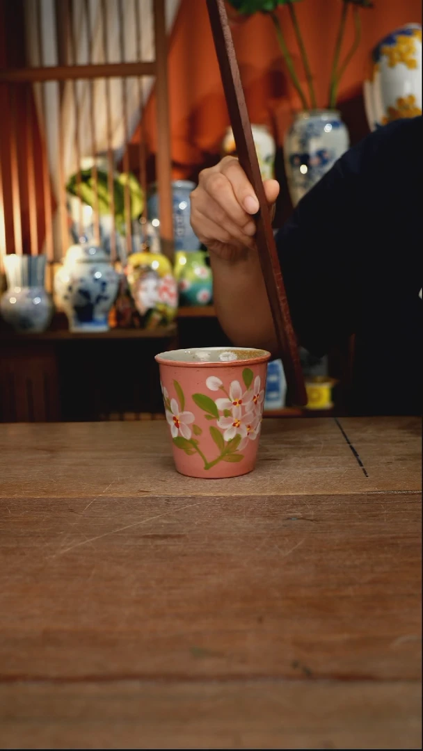 瓷片【简家甄选】景德镇设计师釉下手绘陶瓷餐具