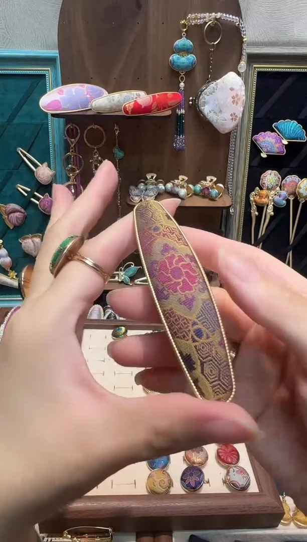 【孤品车5.28】紫金如意弹簧夹