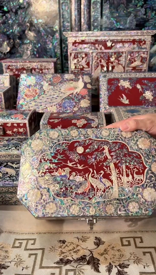 大八边预缩弘贝雅螺钿漆器文化馆