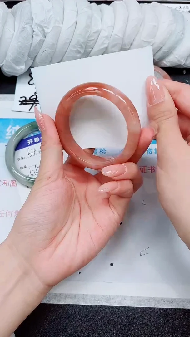 【闪购商品】石英质玉手镯未镶嵌A65-51/52/53