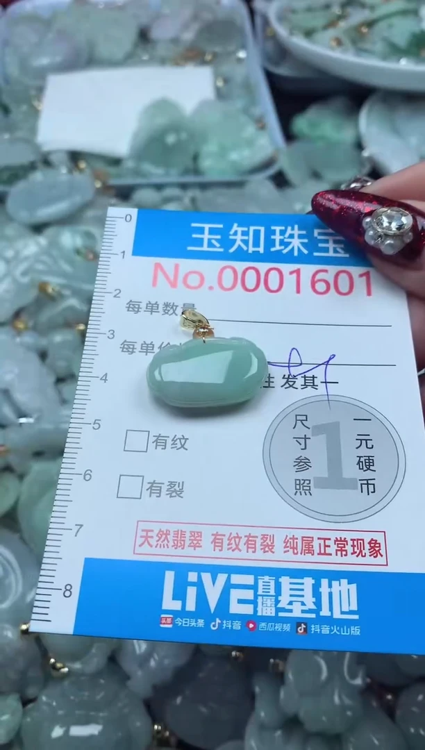 颈饰未镶嵌翡翠1601