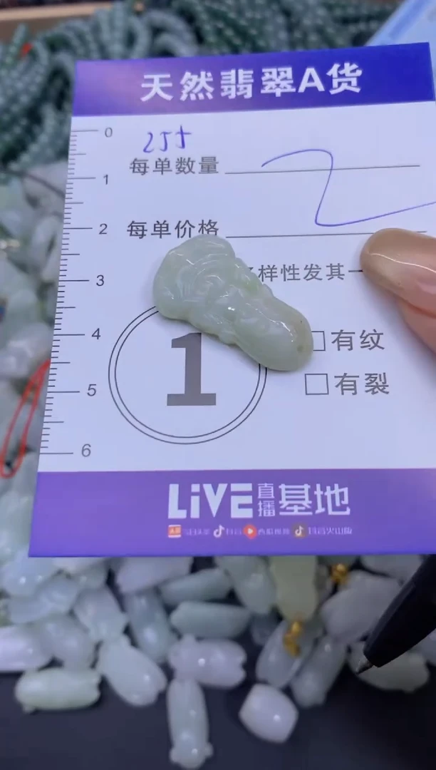 颈饰未镶嵌翡翠天然翡翠A货批量多样性发一件