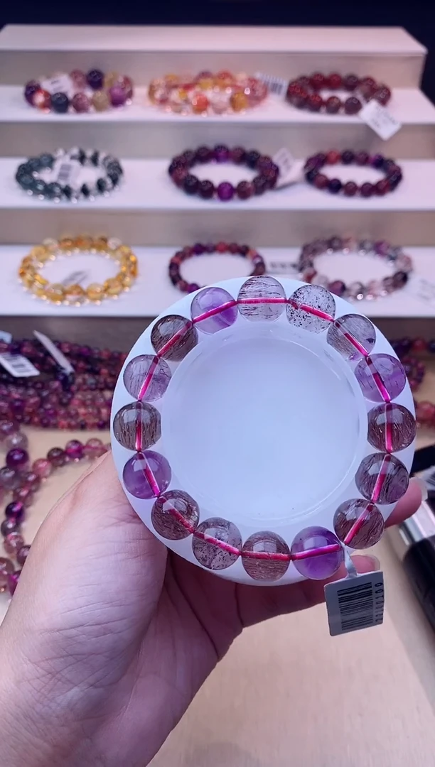 未镶嵌手串水晶彩超七12m+