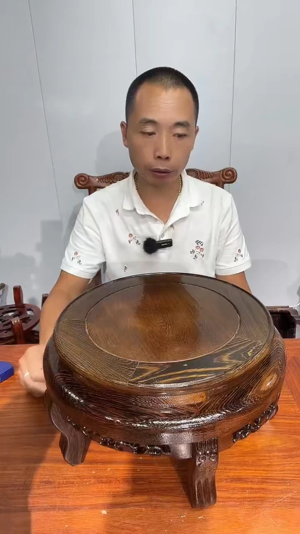 木鸡翅木虎头几31.5*37*19.5