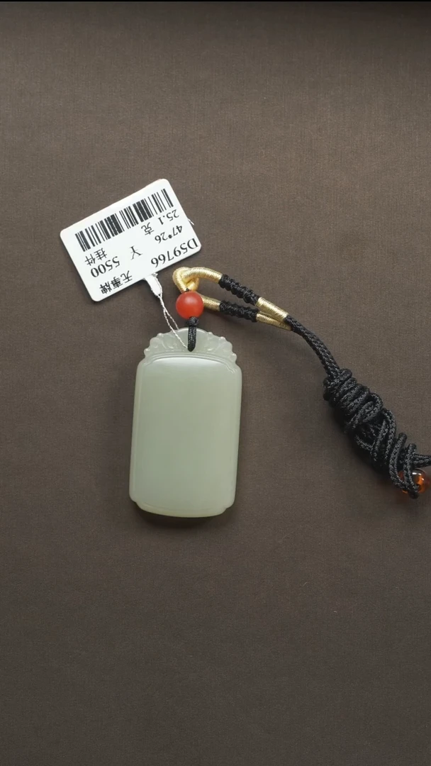 吊坠(不含链)未镶嵌和田玉25