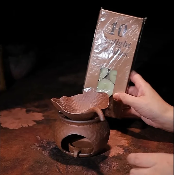 顶先 粗陶温茶壶 A13699