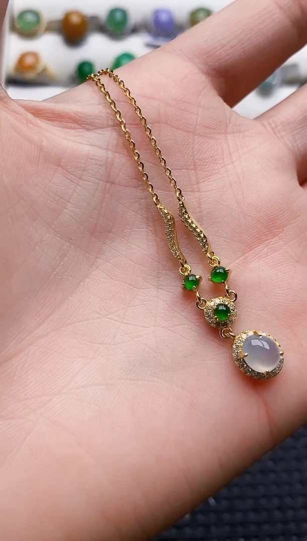 银S925镶嵌戒指翡翠1988