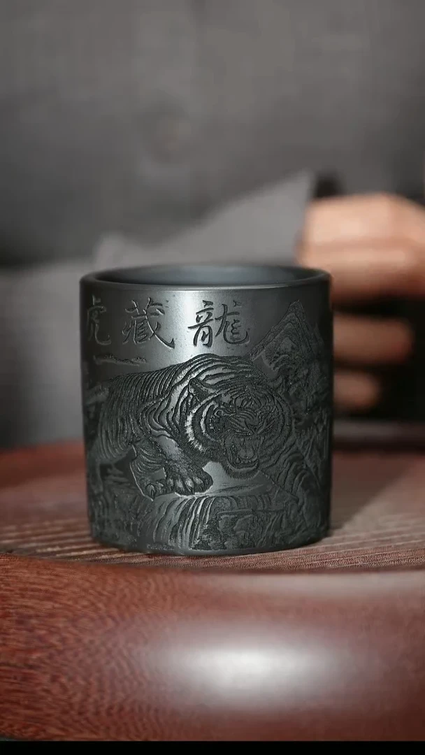 茶杯紫砂紫砂主人杯福利放漏