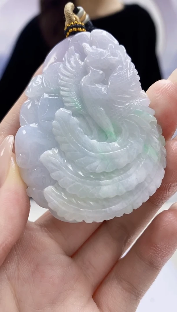 定制翡翠未镶嵌4829jw-毛货挂件46