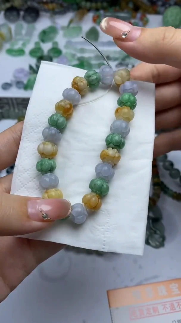 未镶嵌定制翡翠毛货定制不退不换