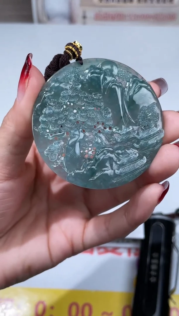 【闪购商品】定制翡翠未镶嵌不退不换随机发CMH1件-A